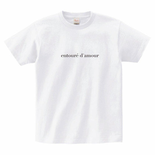 entouré d'amour ブランドTシャツ ホワイト